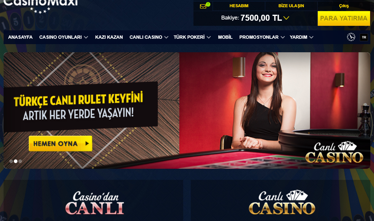 Casinomaxi Para Çekme