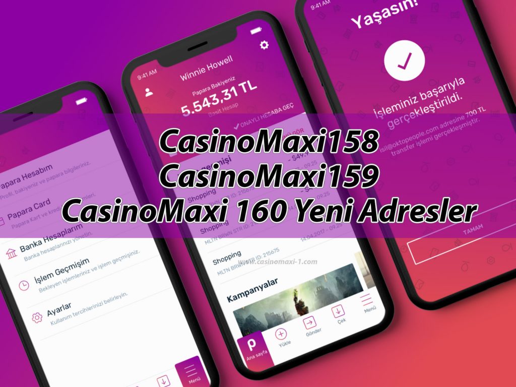 CasinoMaxi158 – CasinoMaxi159 – CasinoMaxi 160 Yeni Adresler